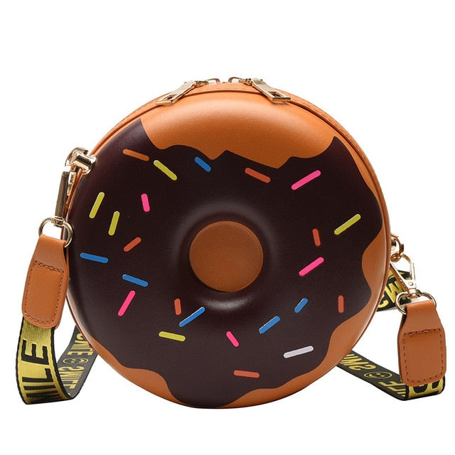 Sac à bandoulière en forme de donut / sac a main