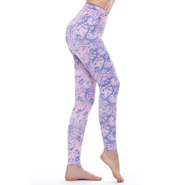 Legging femme donuts licorne rose / pantalon pyjama femme