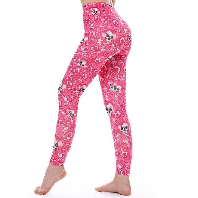 Legging femme donuts licorne rose / pantalon pyjama femme