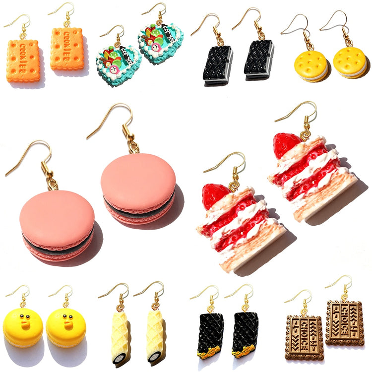 Boucle d'oreille Donuts / Macaron Donuts