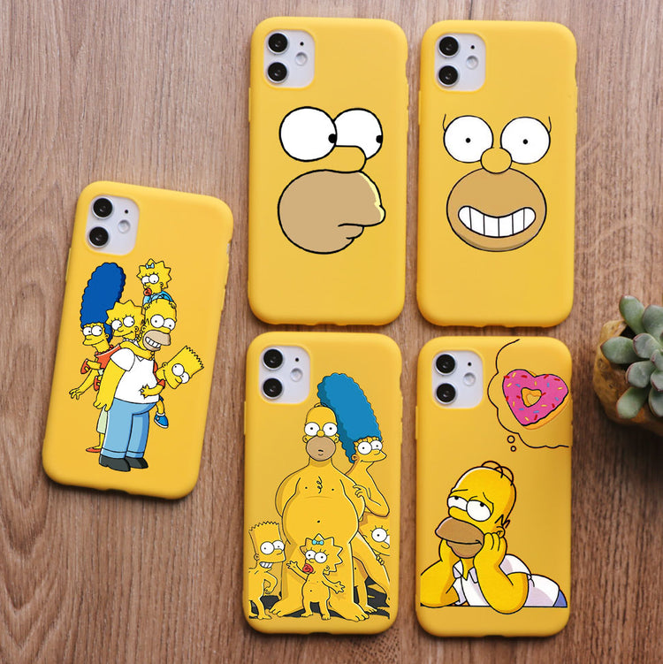 Coque smartphone Donuts Simpson - iPhone 11 PRO MAX 7 6s 8 plus XR XS MAX