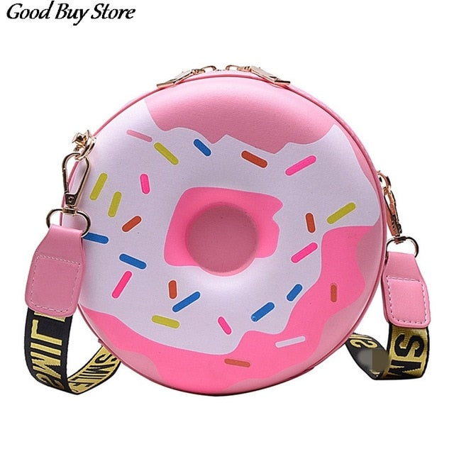 Sac à bandoulière en forme de donuts/beignet