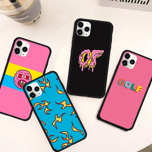 Coque smartphone donuts "OF" iPhone XS MAX 11Pro 12 X XR 7 SE20 8 6Plus