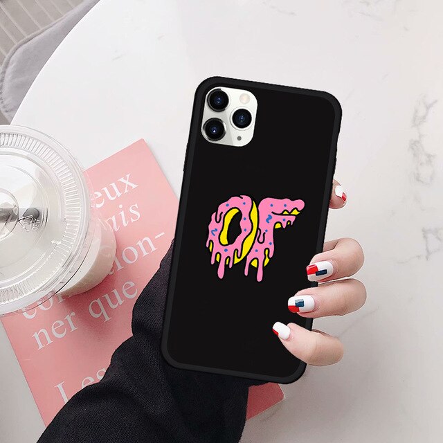 Coque smartphone donuts "OF" iPhone XS MAX 11Pro 12 X XR 7 SE20 8 6Plus