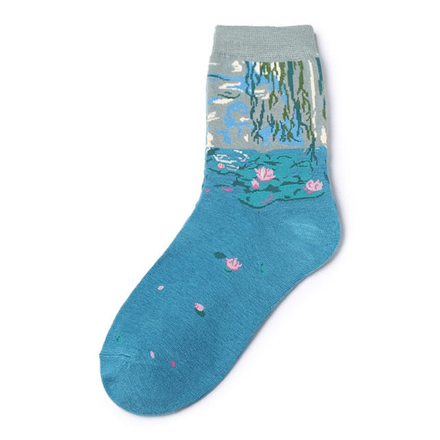 Chaussettes donuts colorées pour femmes Fruit / Banane / Avocat / Citron / Oeuf / Cookie