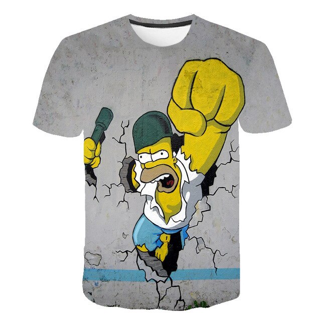 Tshirt Donuts Homer Simpson