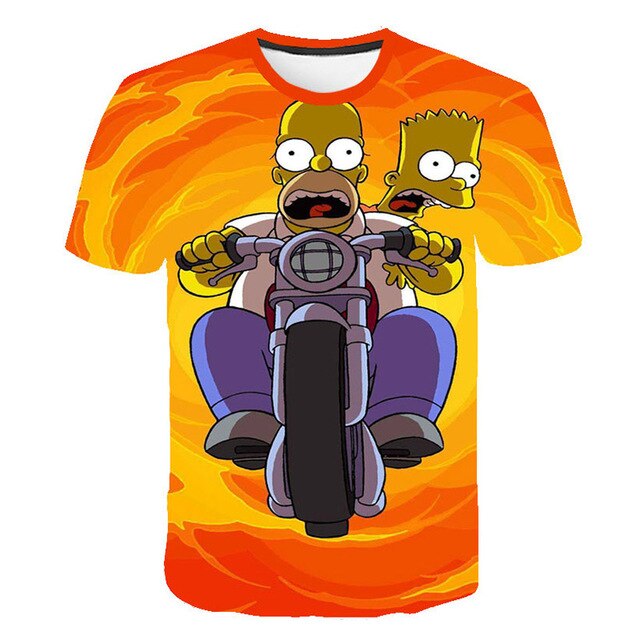 Tshirt Donuts Homer Simpson