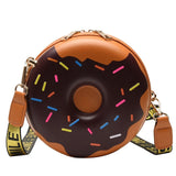 Sac à bandoulière en forme de donut / sac a main