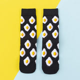 Chaussettes donuts pour femmes + Fruits / Banane / Avocat / Citron / Oeuf / Cookie / Beignet