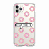 Coque téléphone Frites/Donuts/Pizza: étui souple pour iPhone 11 7 X 8 6 6S Plus 5S