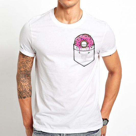 Tshirt Donut dans la poche / t-shirt drôle homme, femme et unisexe