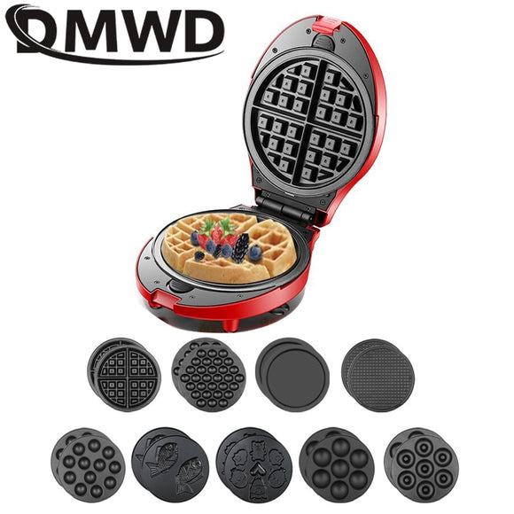 Waffle Maker, Gaufrier Electrique Mini Machine À Gaufres Appareil À  Croque-monsieur À Petit Gaufres Revêtement Anti-adhésif po[100] - Cdiscount  Electroménager