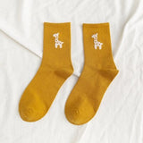 Chaussettes donuts pour femmes + Fruits / Banane / Avocat / Citron / Oeuf / Cookie / Beignet
