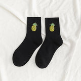 Chaussettes donuts pour femmes + Fruits / Banane / Avocat / Citron / Oeuf / Cookie / Beignet