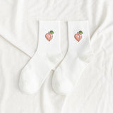 Chaussettes donuts pour femmes + Fruits / Banane / Avocat / Citron / Oeuf / Cookie / Beignet