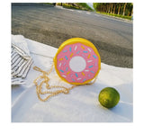 Sac donuts tridimensionnels style sac messager