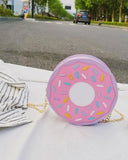 Sac donuts tridimensionnels style sac messager