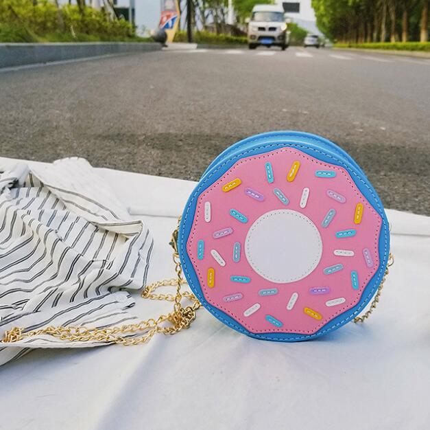 Sac donuts tridimensionnels style sac messager