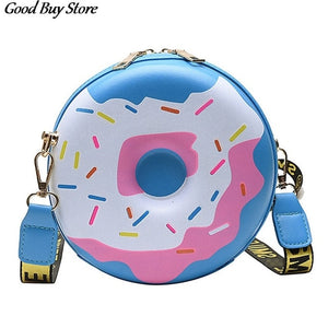 Sac à bandoulière en forme de donuts/beignet