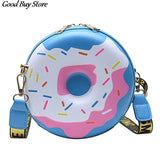 Sac à bandoulière en forme de donuts/beignet