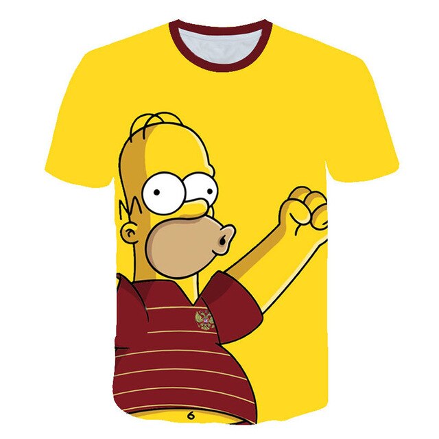 Tshirt Donuts Homer Simpson