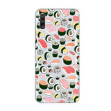 Coque smartphone donuts/chocolat/pizza pour Samsung Galaxy A51 S20 A71 A50 A70 A80 A90 A40 A30 A20 A60 A10 A20e